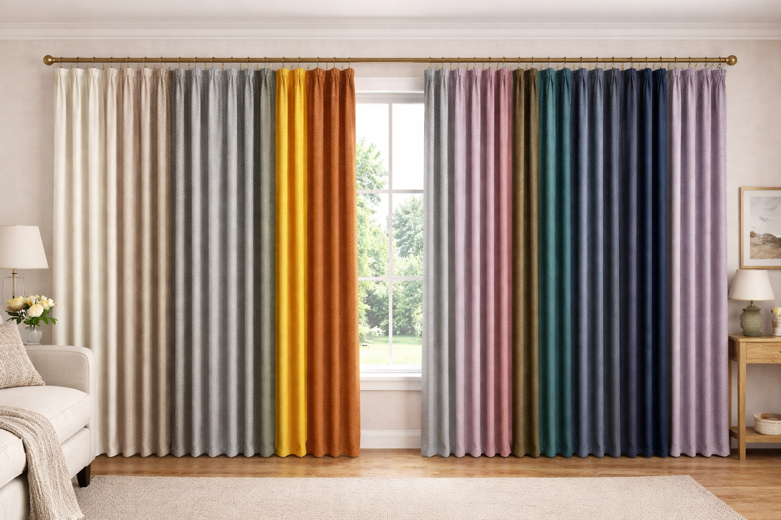 Плътна Завеса модел 2839